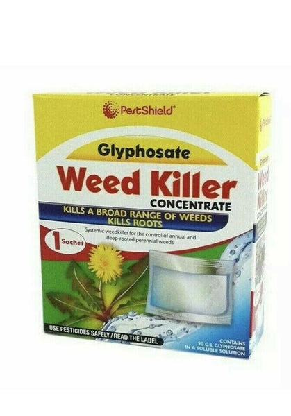 Glyphosate Weed Killer Concentrate 32sqm Coverage 1 Sachet