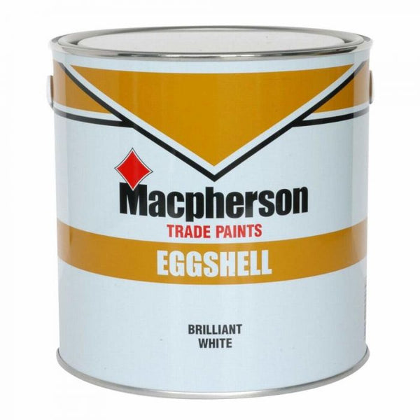 Macpherson Eggshell Trade Paint Brilliant White