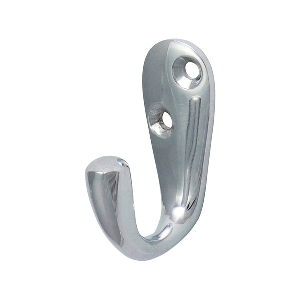 Single Robe Hook - 44 x 18mm