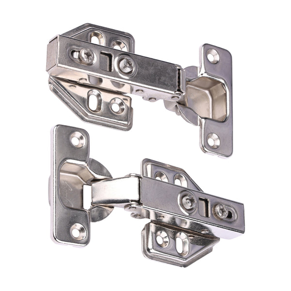 Clip-On Cabinet Hinges Nickel 90 Degree