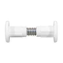 Plastic Cabinet Connector Bolts - White 28mm