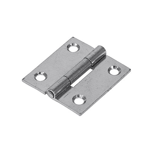 Plain Butt Hinge Fixed Pin (1838) Zinc