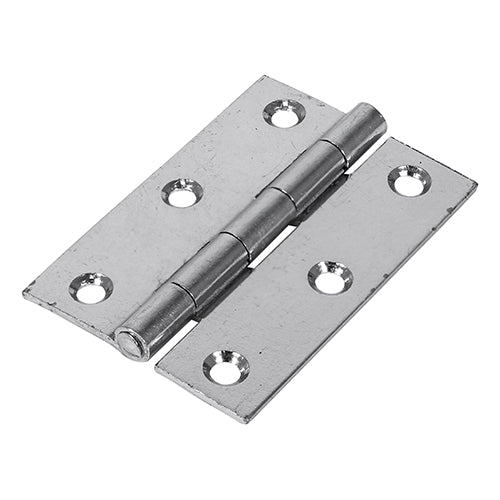 Plain Butt Hinge Fixed Pin (1838) Zinc