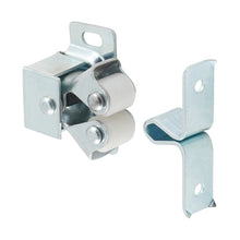 Double Roller Catches - Zinc 28 x 32 x 1