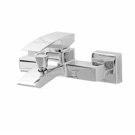 Hopa Chrome Wall-mounted Ceramic Shower mixer Tap