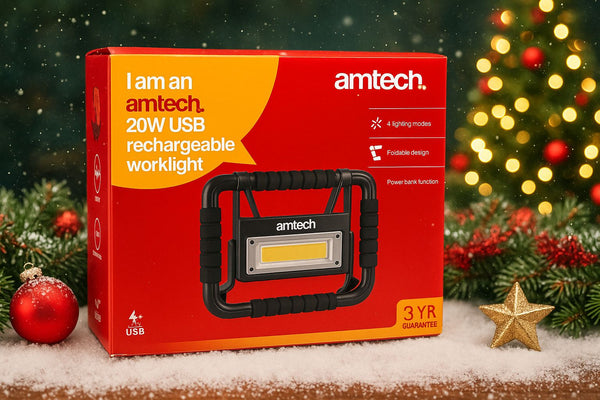 Amtech 20W USB Rechargeable Worklight