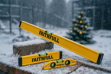 Faithfull 3 Piece Level Set (240mm, 600mm 1200mm)