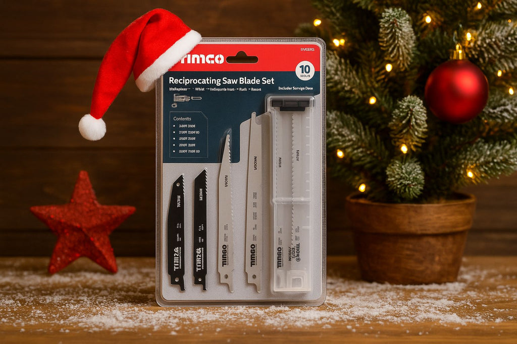 Timco Reciprocating Saw Blade Mixed Set Wood & Metal Cutting High Carbon Steel & Bi-Metal