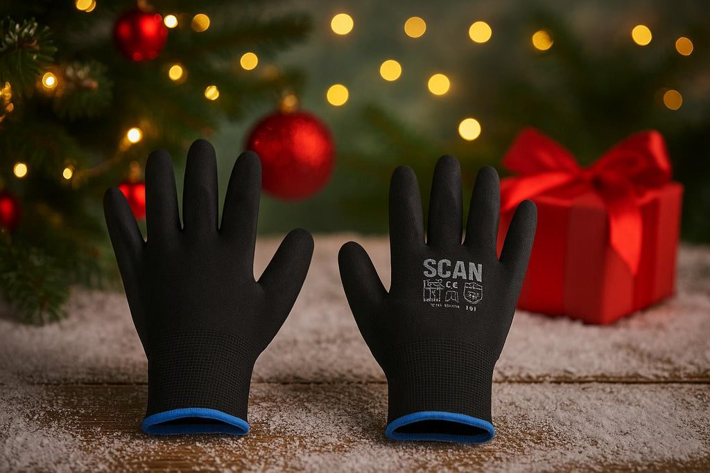 Scan Dipped PU Gloves 5 Pack