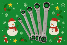 Amtech 5 Piece Ring Ratchet Spanner Set