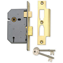 Union 3 Lever Mortice Sashlock 65mm 2.5″