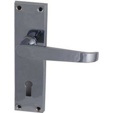 Lock Handle Straight Chrome