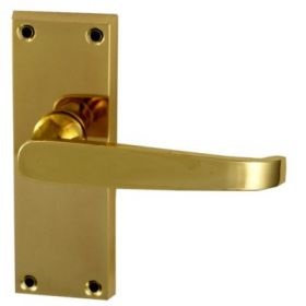 Latch Handle Std Brass