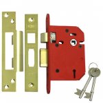 Union StrongBOLT 2203S 3 Lever Mortice Sashlock 81MM