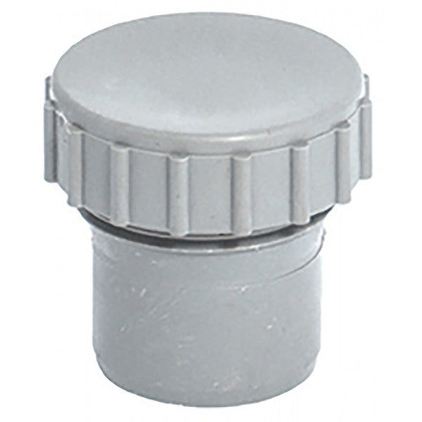 Solvent Weld Access Cap Grey