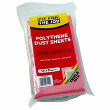 Rodo Fit For Job 3 Pack Poly Dust Sheet