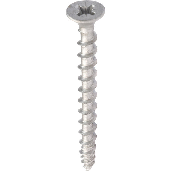 Pozi Countersunk Screws Silver