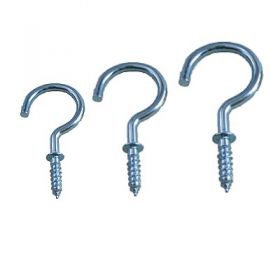 Screw Hook Zinc 38mm X5