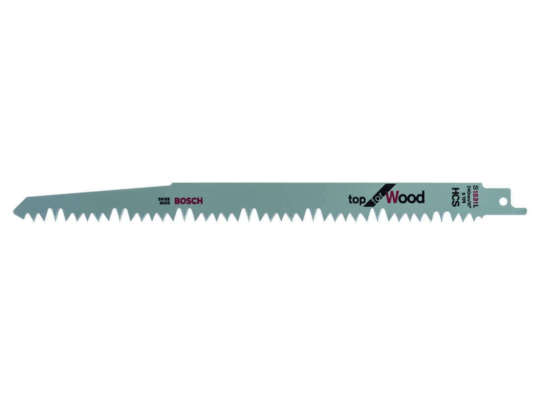Bosch Top for Wood Sabre Recip Saw Blades 5pk