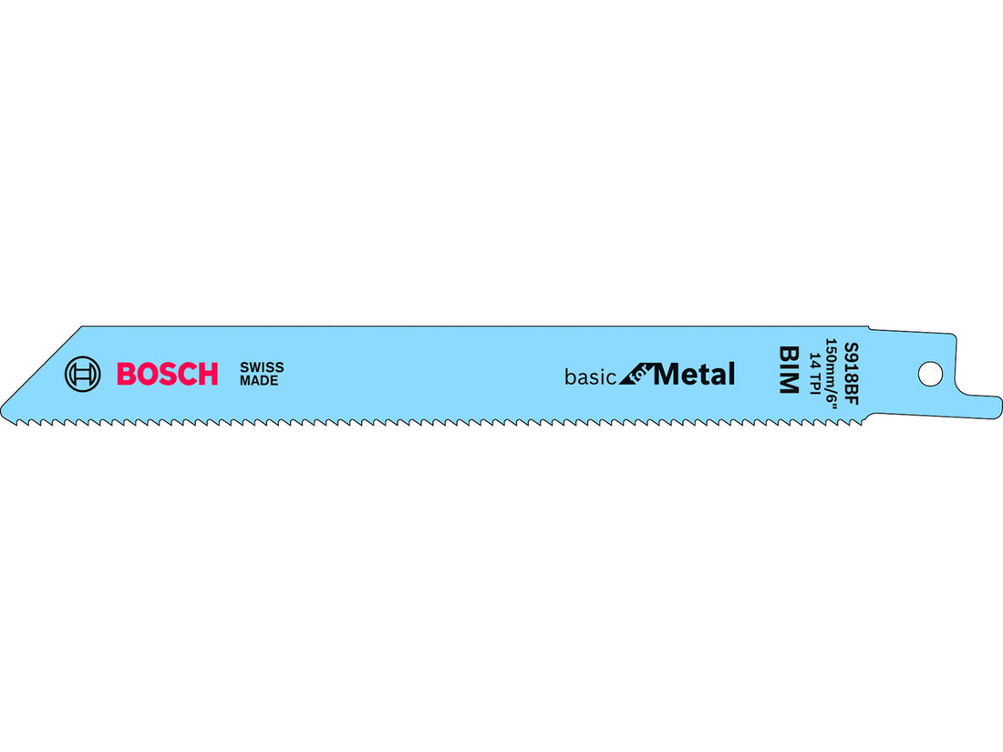 Bosch Metal Sabre Recip Saw Blades 5pk