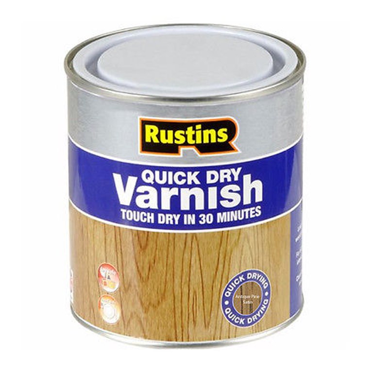 Rustins Quick Dry Coloured Varnish Antique Pine