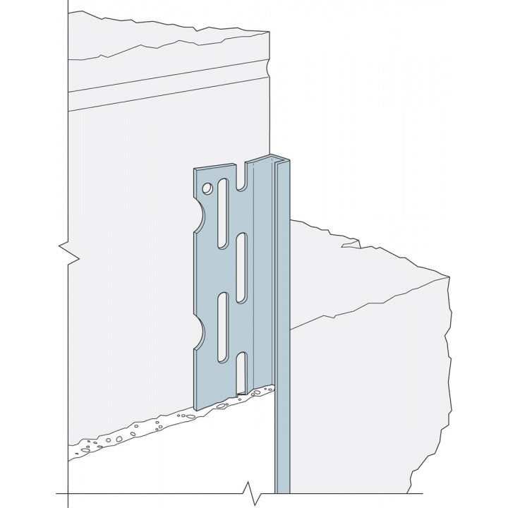 Plaster Stop Bead Galvanised 3mm x 3m