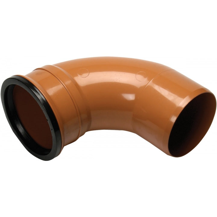 110mm Underground 87.5° Single Socket Bend