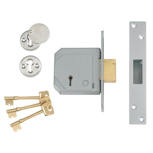 UNION C-Series 3G114 5 Lever Deadlock – 80mm SC KD Boxed