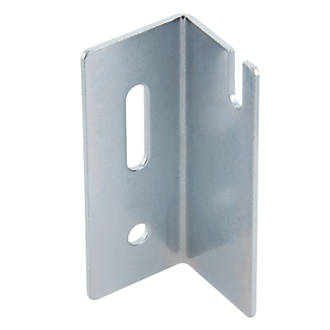 Universal Radiator Bracket Silver 30 X 75 X 2mm 4 Pack