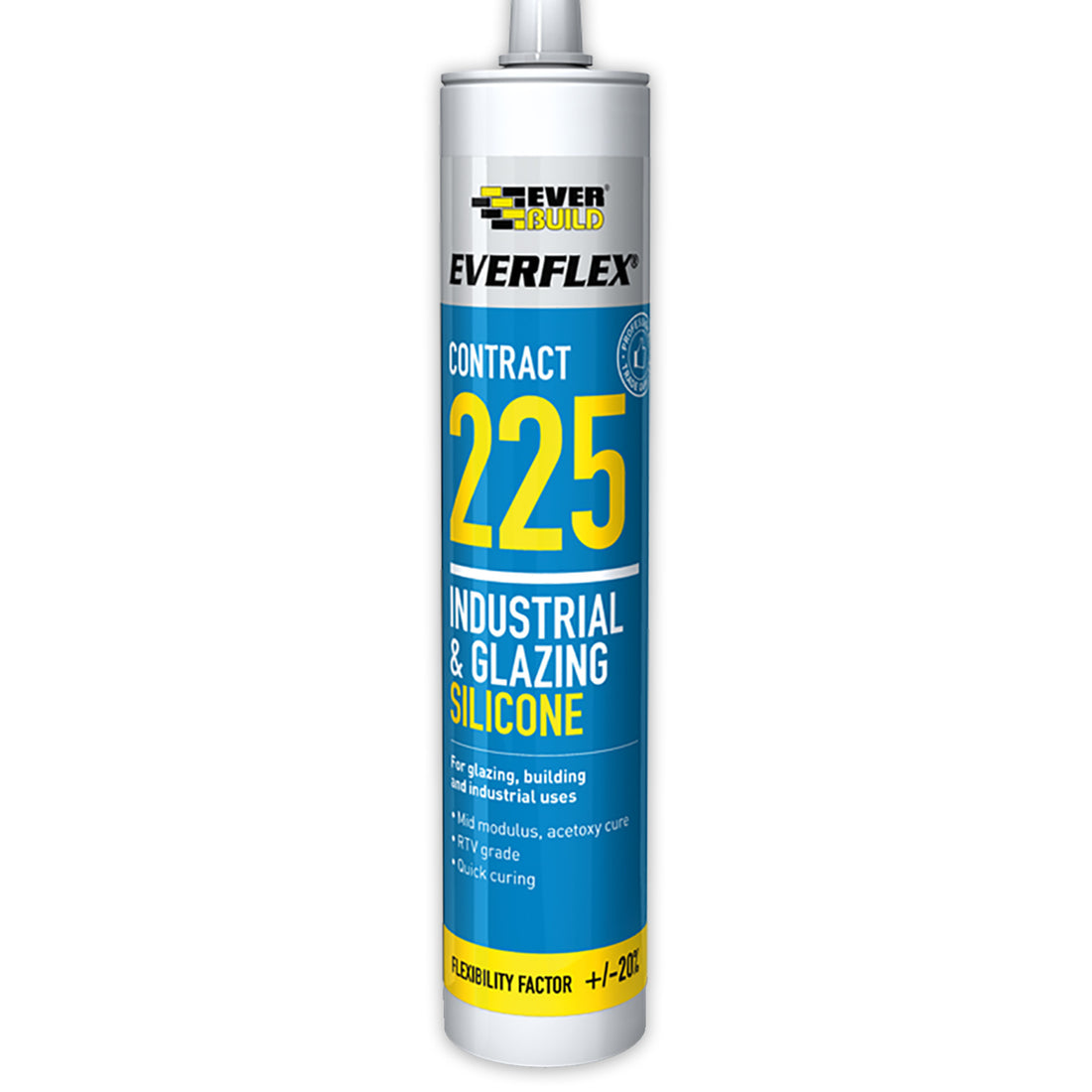 Everbuild Industrial and Glazing Silicone Translucent
