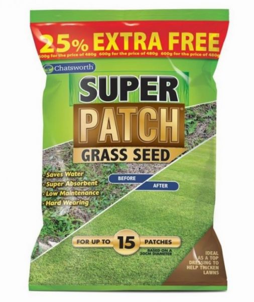 Chatsworth Super Patch Grass Seed 600g