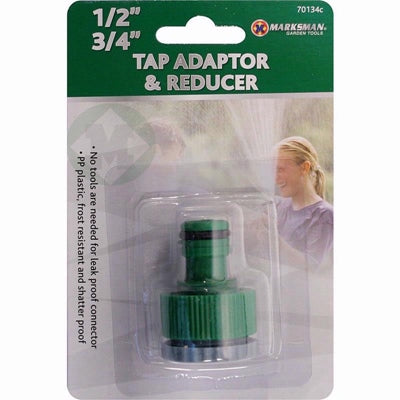 Reducer & Tap Adaptor Set 1/2 & 3/4 Inch