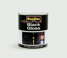 Rustins Quick Dry Black Gloss