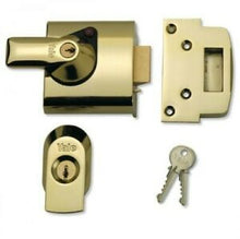 Yale BS1 Nightlatch British Standard Lock 60mm Brasslux Finish