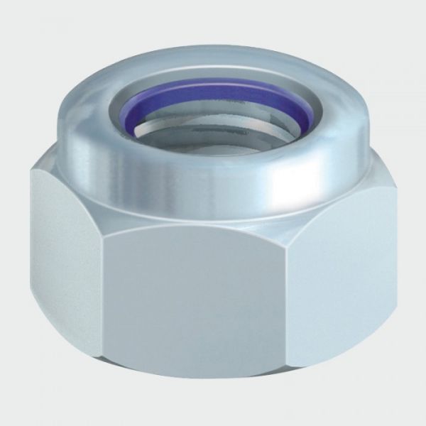 Nylon Nuts Type P Zinc M16 2pcs